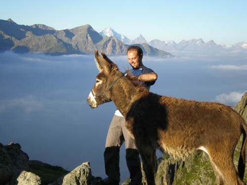 Con asini e muli, trekking in Valpelline da Aosta a Bionaz