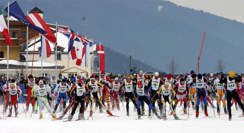 Dobbiaco Cortina 2009: il 1Â° febbraio grande sci di fondo tra le Dolomiti