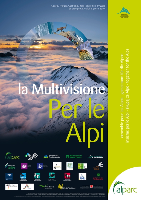 AlpArc presenta la multivisione Â«per le AlpiÂ»