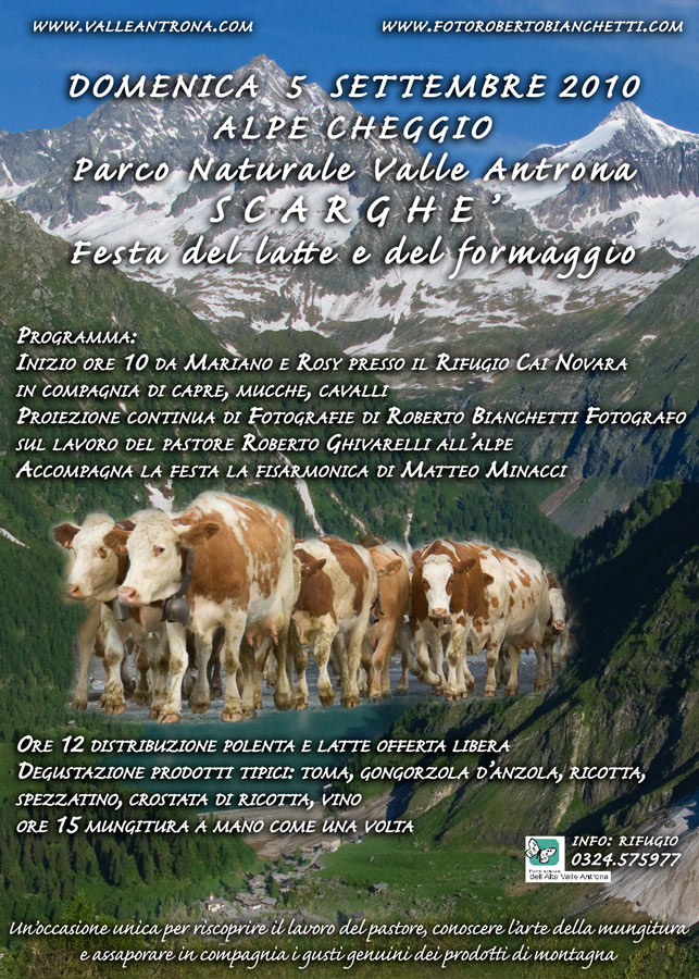 In Valle Antrona la prima edizione di â€œScarghÃ¨ Cheggioâ€