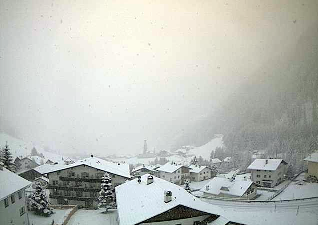 Finalmente nevica sulle Alpi