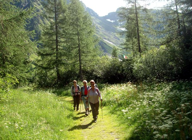 Nordic Walking a Pila: camminare per sentirsi in forma