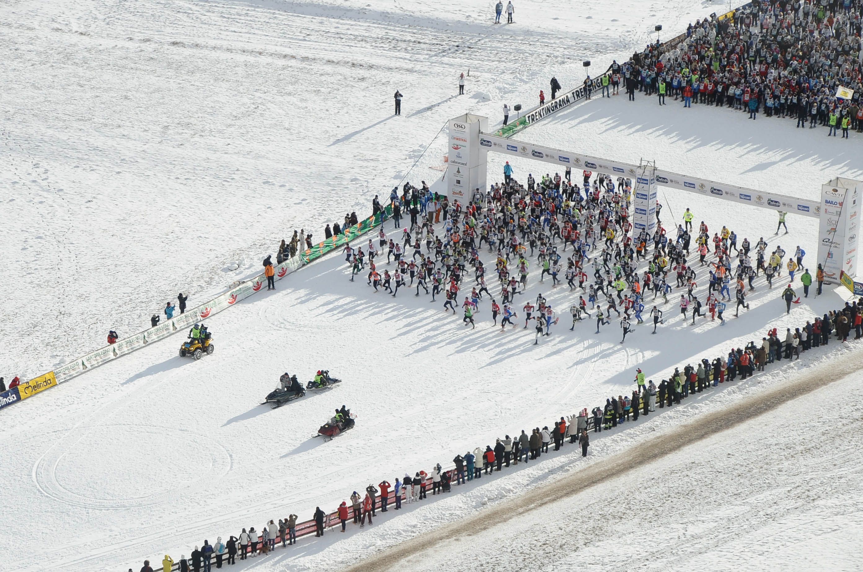 Ciaspolada 2013: attesi 6.000 corridori con la racchette da neve ai piedi