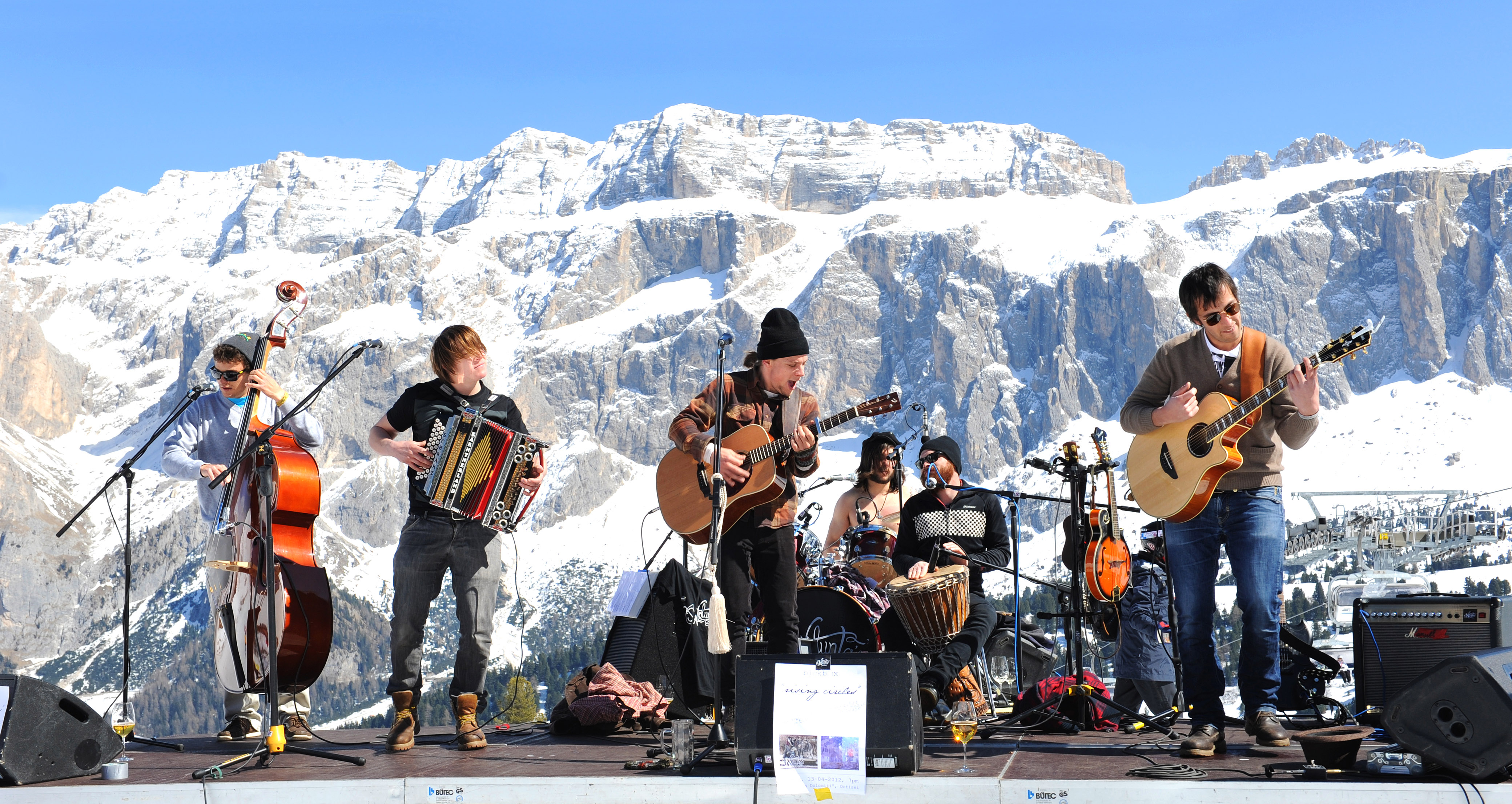 Rock the Dolomites, musica sulle nevi della Val Gardena