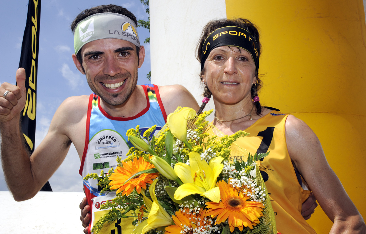 Emanuela Brizio e Ionut Zinca vincono la Stava Sky Race 2012